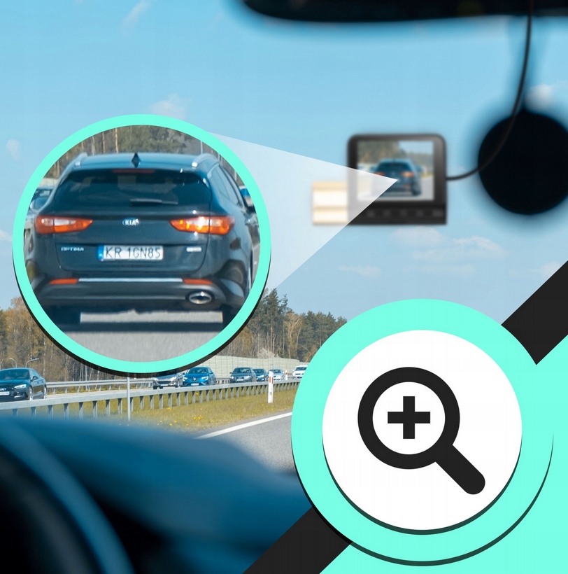 WIDEOREJESTRATOR SAMOCHODOWY KAMERA SAMOCHODOWA MODUŁ GPS G-SENSOR + Karta - obrazek 15