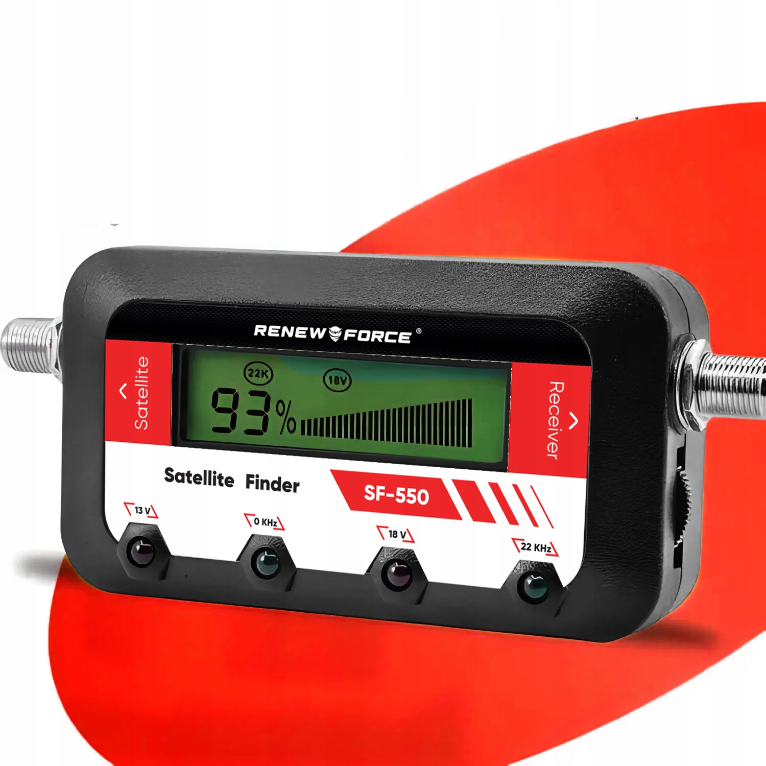 CYFROWY MIERNIK SYGNAŁU SATELITARNEGO SAT FINDER DO ANTENY SATELITARNEJ LCD - obrazek 2