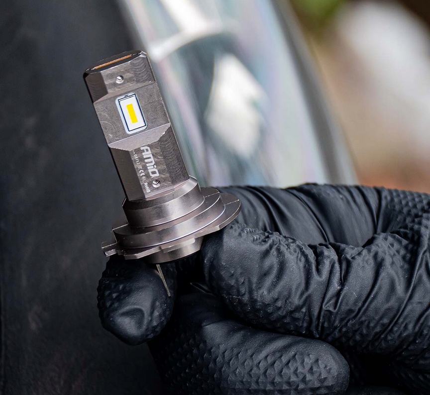 ŻARÓWKI SAMOCHODOWE LED SERIA H25 CANBUS H7 H18 12V 30W AMIO-04712 - obrazek 7