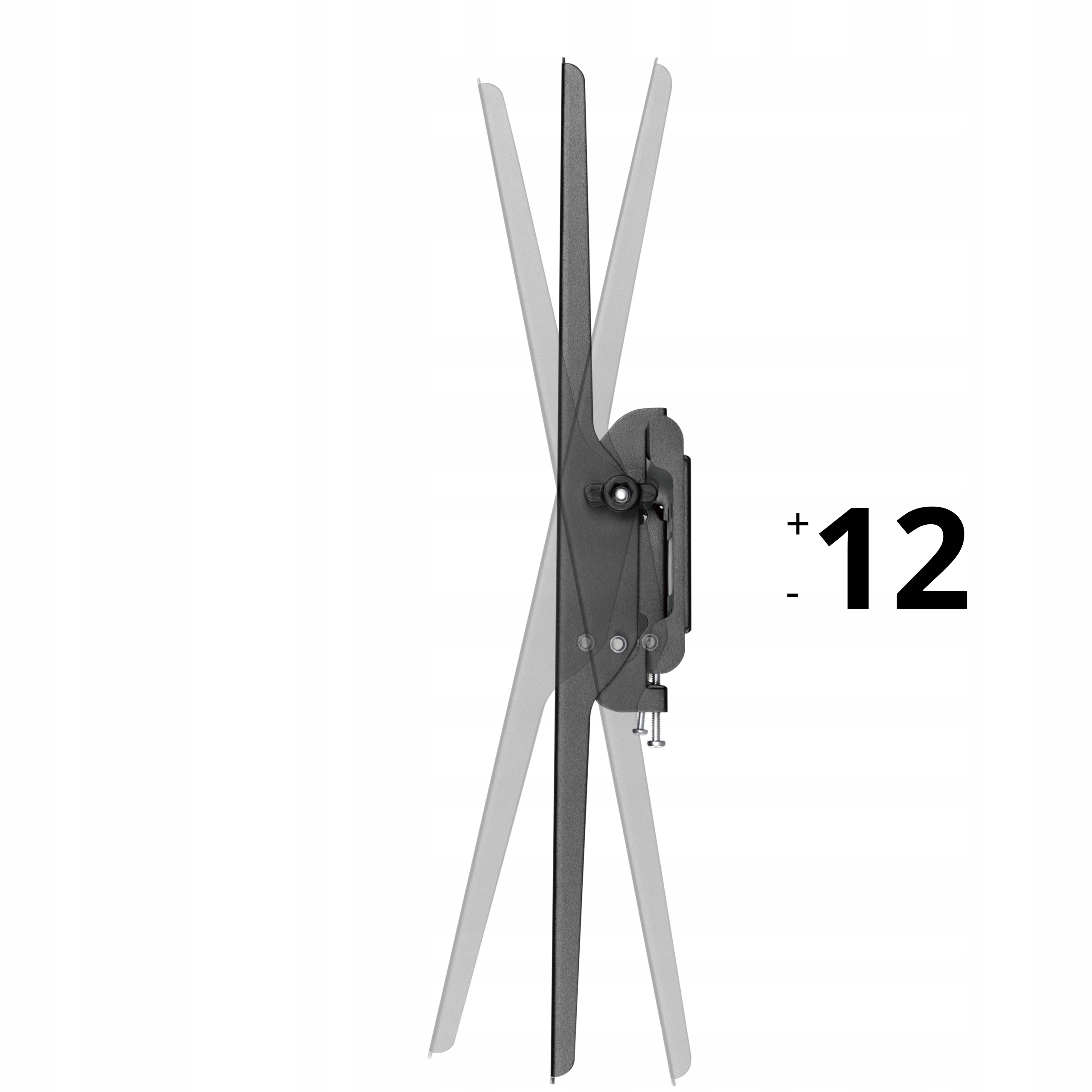 UCHWYT NA TELEWIZOR TV LCD HQ 37"-99" BLOW 76-879# POCHYLNY CZARNY - obrazek 8