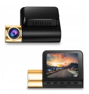 WIDEOREJESTRATOR SAMOCHODOWY KAMERA SAMOCHODOWA FULL HD MODUŁ GPS G-SENSOR