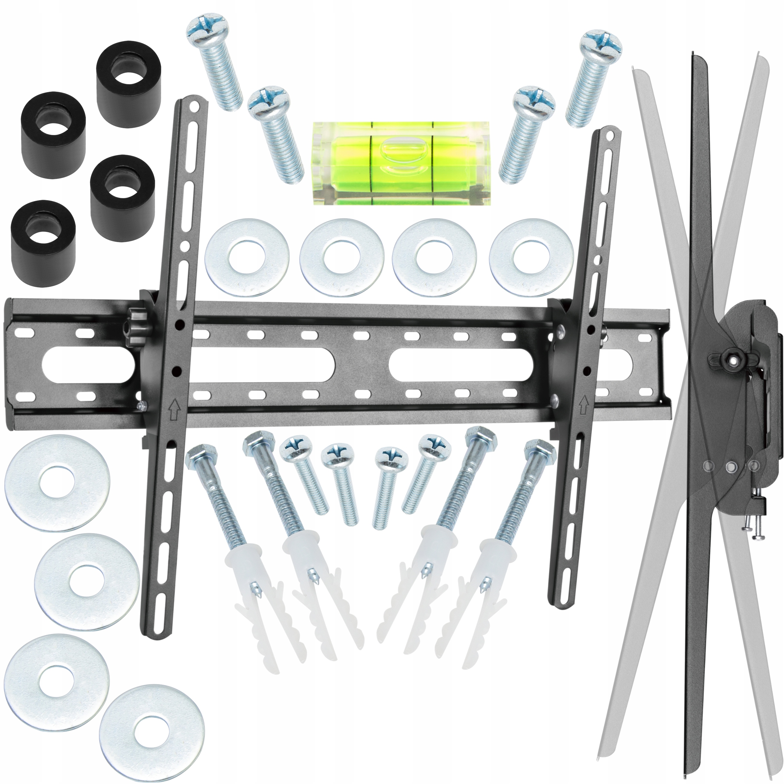 UCHWYT NA TELEWIZOR TV LCD HQ 37"-99" BLOW 76-879# POCHYLNY CZARNY - obrazek 2