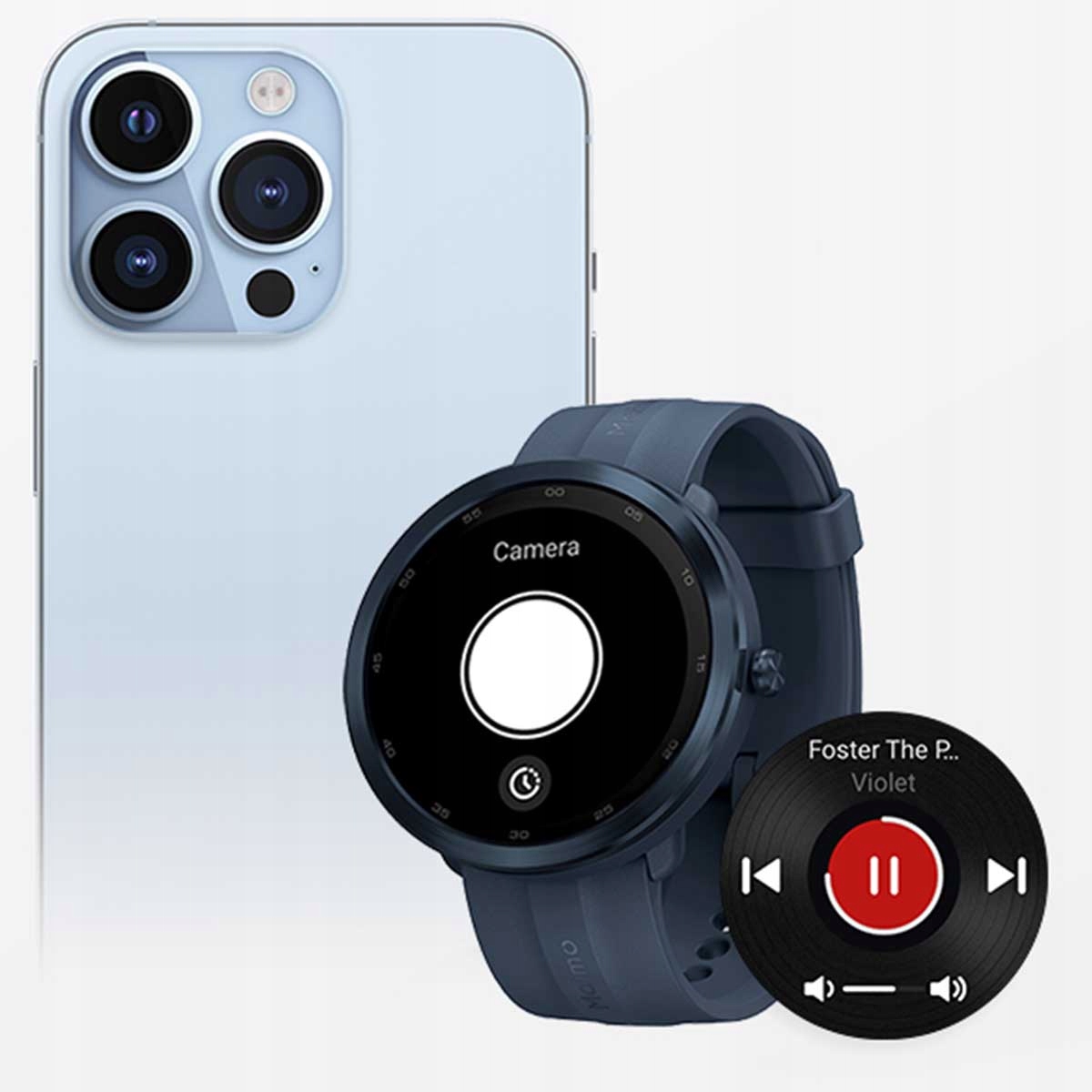 INTELIGENTNY ZEGAREK 70mai MAIMO WATCH R ZEGAREK SMARTWATCH NIEBIESKI - obrazek 7