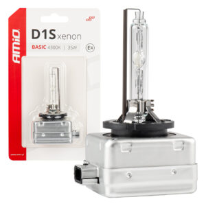 ŻARÓWKA KSENONOWA ŻARNIK XENON D1S 35W 4300K BASIC blister AMIO-03863 1 SZT