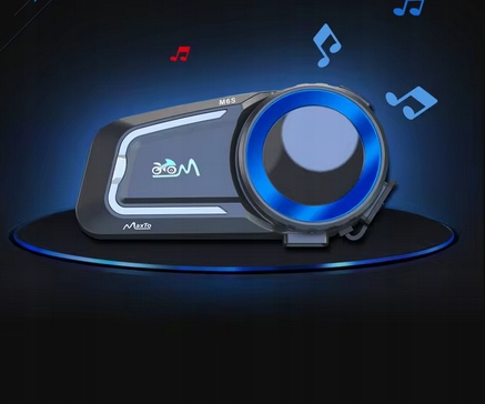 INTERKOM MOTOCYKLOWY MaxTo M6S MESH SYSTEM DO 8 URZĄDZEŃ RADIO WODOODPORNY - obrazek 4