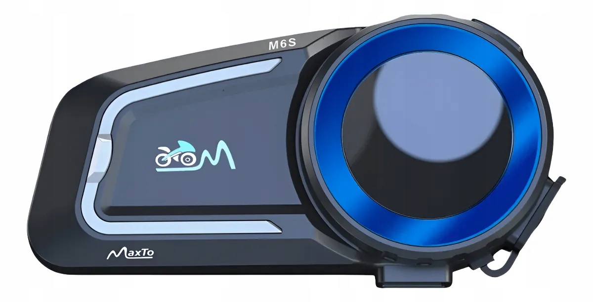 INTERKOM MOTOCYKLOWY MaxTo M6S MESH SYSTEM DO 8 URZĄDZEŃ RADIO WODOODPORNY