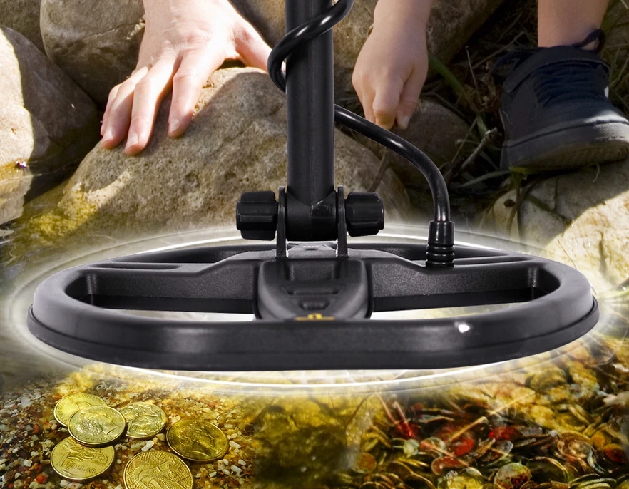 PROFESJONALNY WYKRYWACZ METALI, ZŁOTA, SREBRA,DETEKTOR TX-850 + BATERIA 9V - obrazek 12