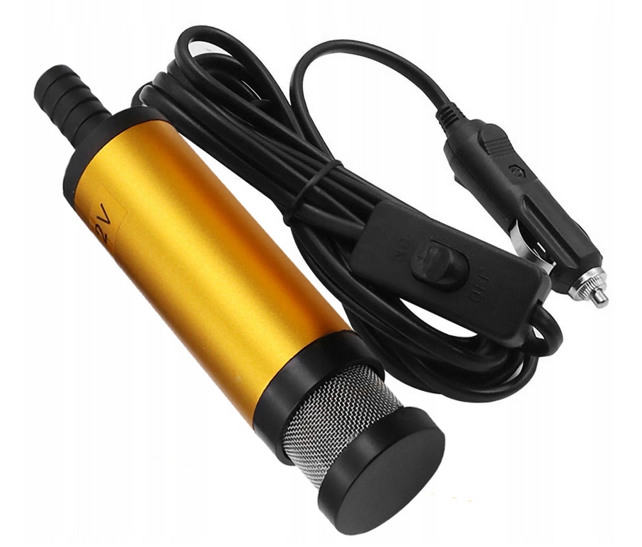 POMPA DO PALIWA SPUSZCZANIA OLEJU ROPY WODY ELEKTRYCZNA POMPKA 12v 230v - obrazek 2