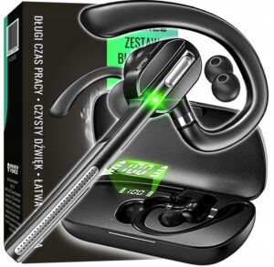 SŁUCHAWKA BLUETOOTH G5 5.2 BEZPRZEWODOWY ZESTAW SŁUCHAWKOWY + ETUI