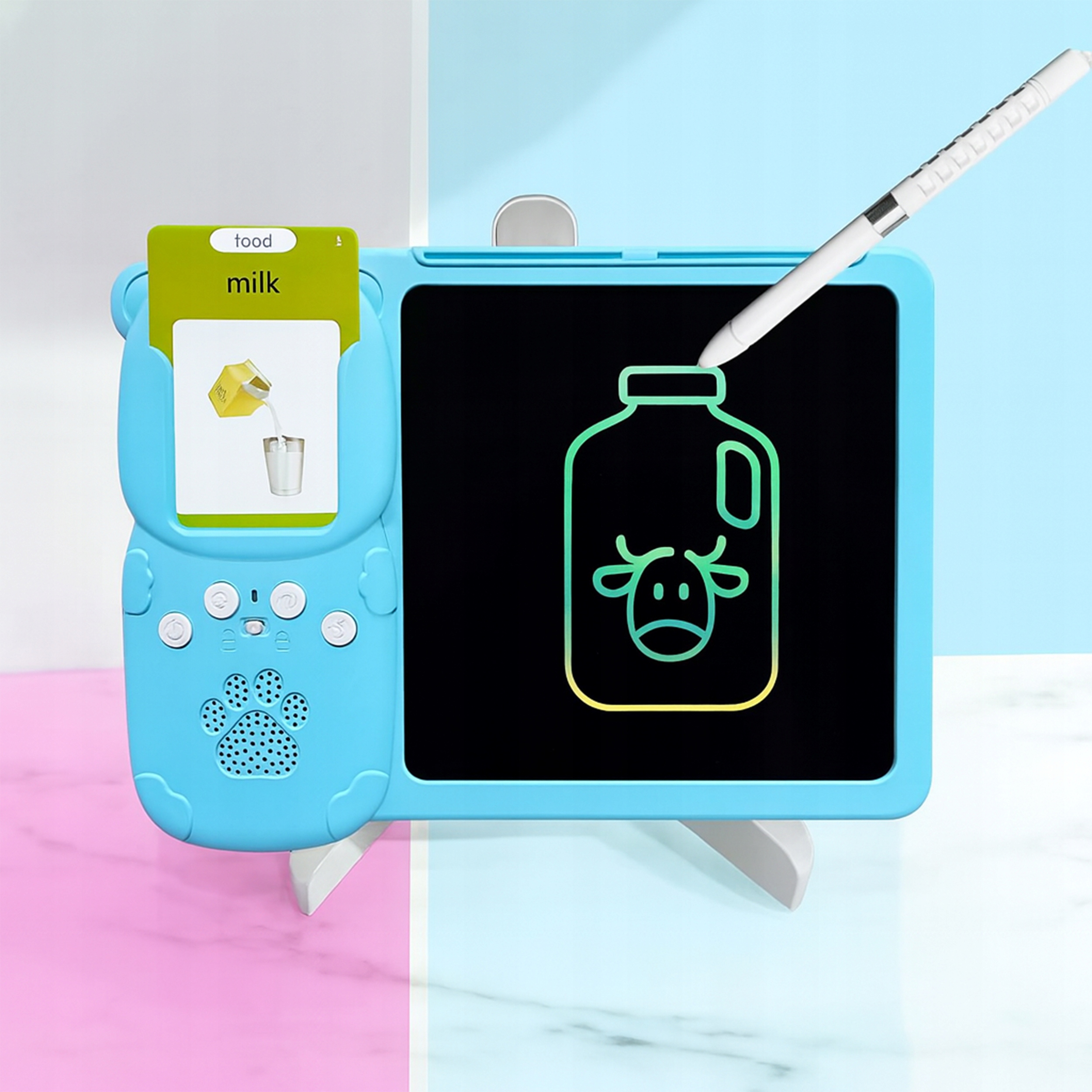 CZYTNIK KART TABLET DO NAUKI 1020 SŁOWEK POLSKI ANGIELSKI DO ANGIELSKIEGO - obrazek 8