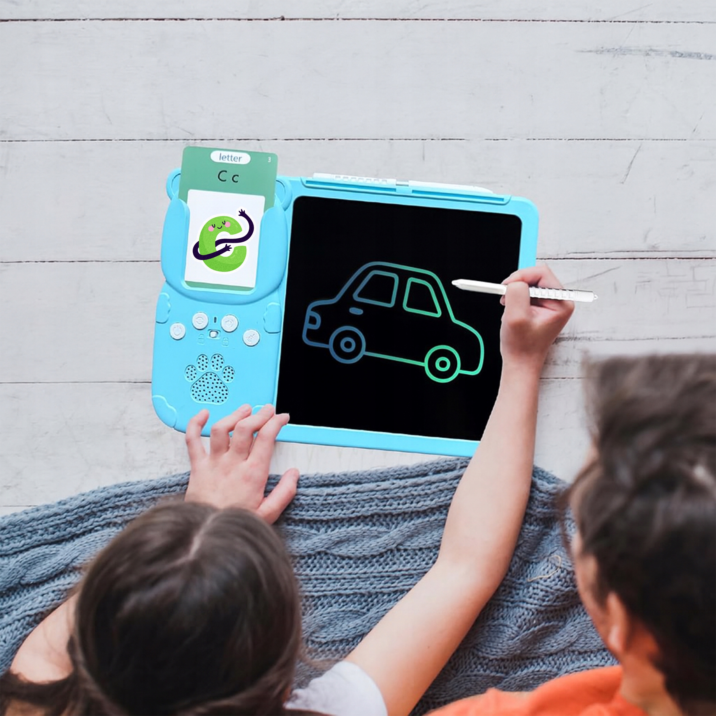 CZYTNIK KART TABLET DO NAUKI 1020 SŁOWEK POLSKI ANGIELSKI DO ANGIELSKIEGO - obrazek 5