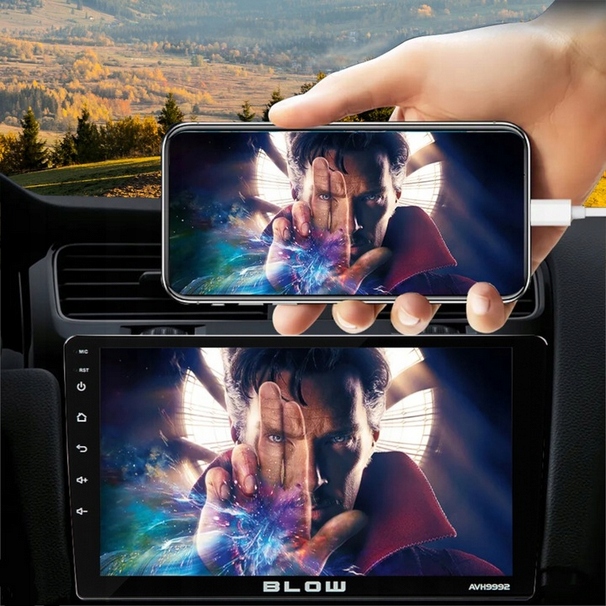 RADIO SAMOCHODOWE 2 DIN 9" BLUETOOTH AUX USB ANDROID 12 CAR PLAY GPS WIFI - obrazek 12