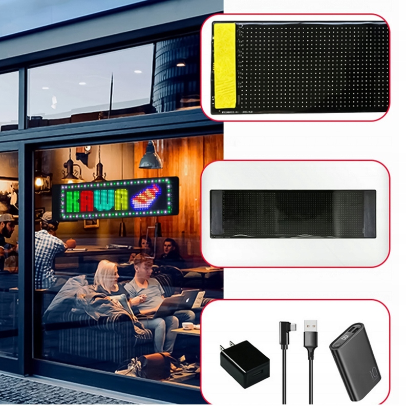 TABLICA IMIENNA LED TIR PODŚWIETLANA DLA KIEROWCY DO CIĘŻARÓWKI PREMIUM XL - obrazek 11