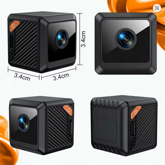 MINI KAMERA SZPIEGOWSKA WiFi W02 1080P PODGLĄD NA ŻYWO HDVCAM MAGNES - obrazek 13