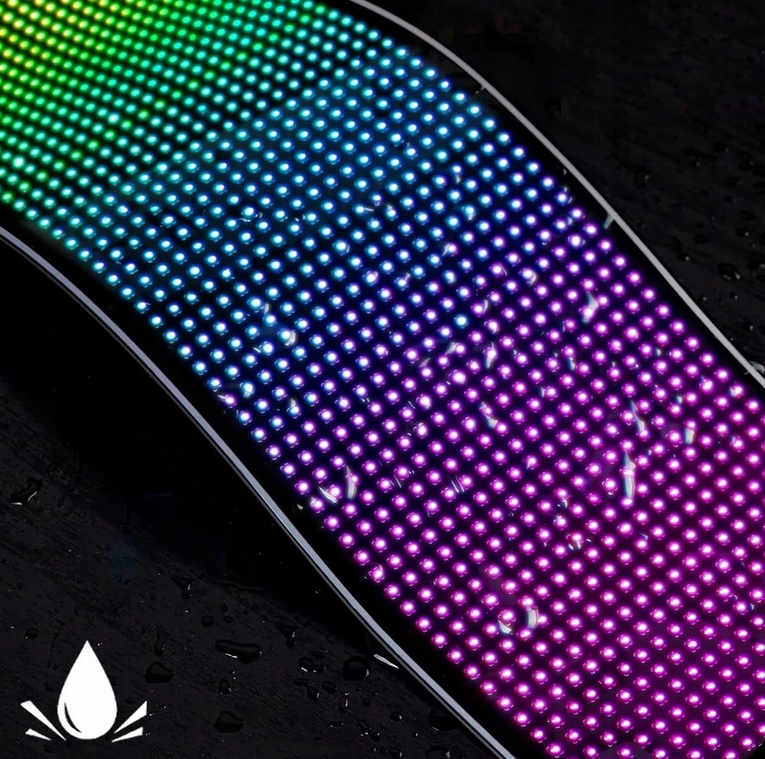 SYGNALIZATOR GESTÓW RĘKA TEKST SYMBOLE NA TYLNĄ SZYBĘ SAMOCHODU LED 59x12cm - obrazek 7