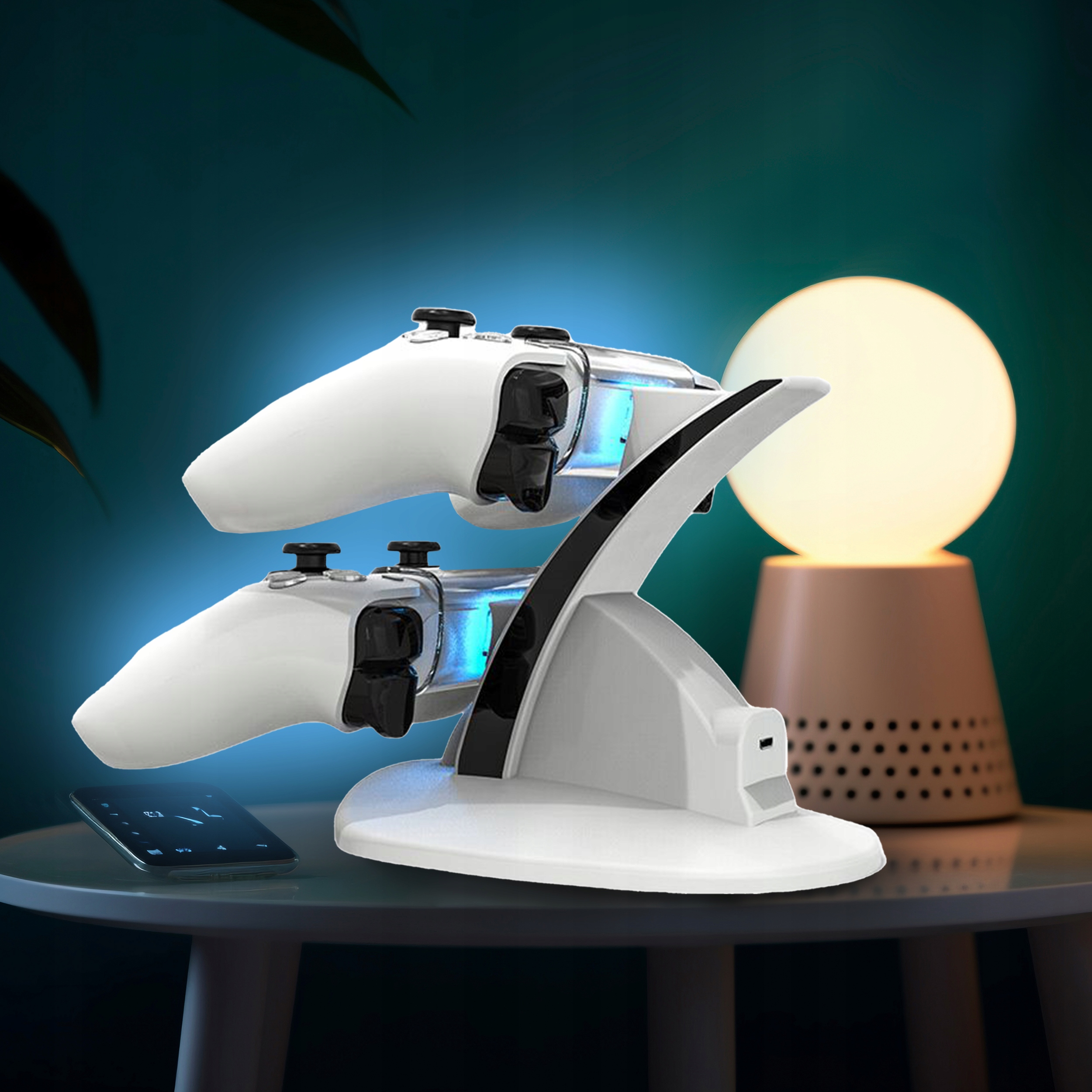 STACJA ŁADOWANIA DO PADÓW PS5 PLAYSTATION 5 DUALSENSE ŁADOWARKA PODWÓJNA - obrazek 3