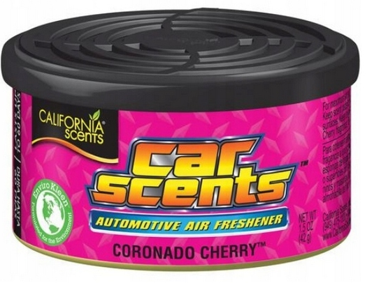 CALIFORNIA CAR SCENTS MIX ZAPACHÓW CORANDO CHERRY ICE NEW CAR GOLDEN STATE - obrazek 2